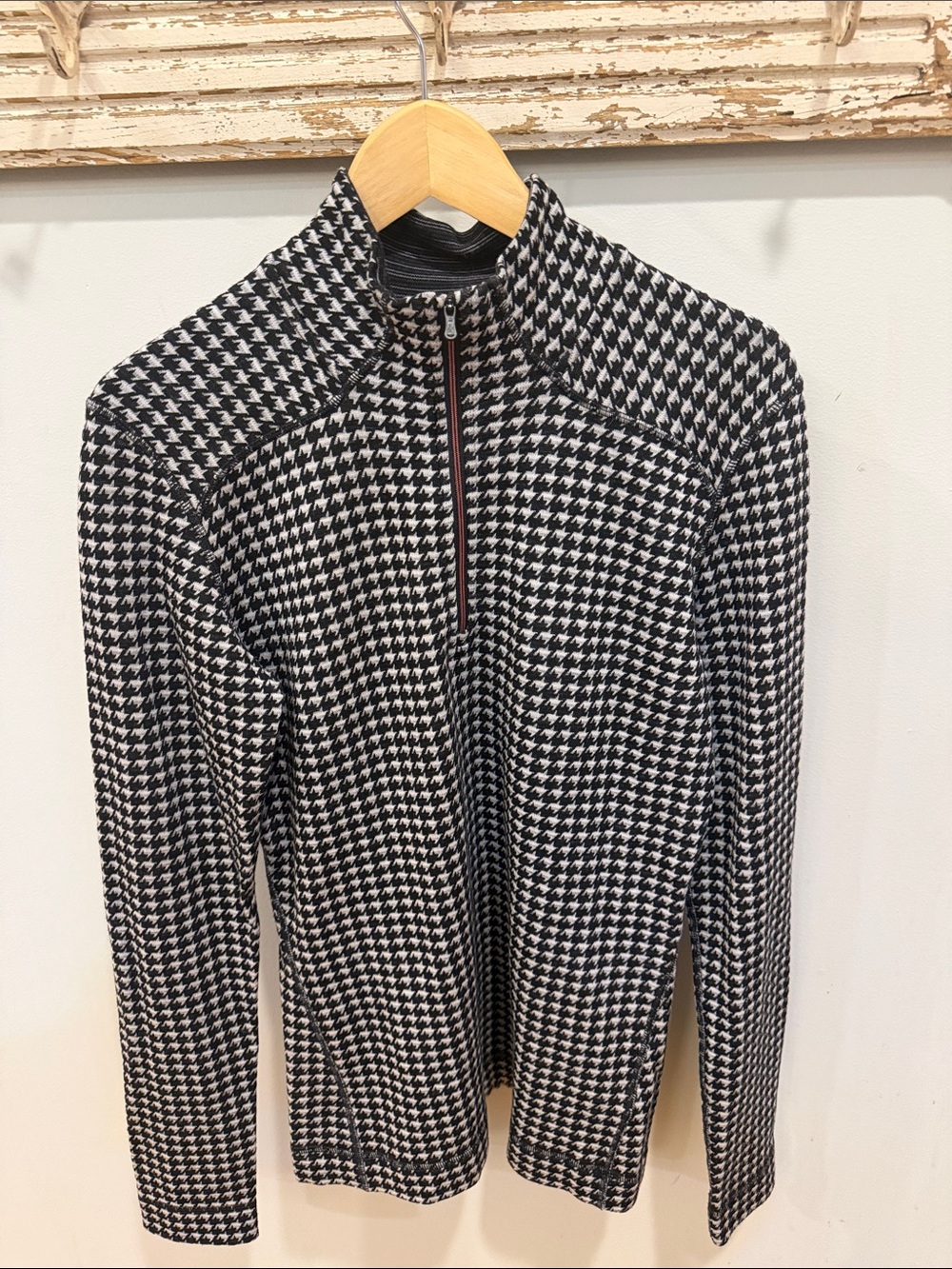 Smartwool Merino 250 Base Layer Pattern 1/4 Zip, Size XL